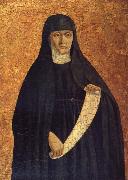 Piero della Francesca Augustinian nun France oil painting artist
